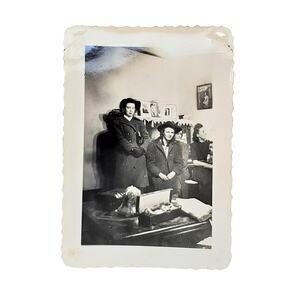 Vtg Beautiful Ladies Posing Together Monochrome Photography Found Snapshot